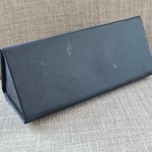 Maui Jim Eyewear Case Black Trifold Semi Hard Case for Glasses - Picture 4 of 11